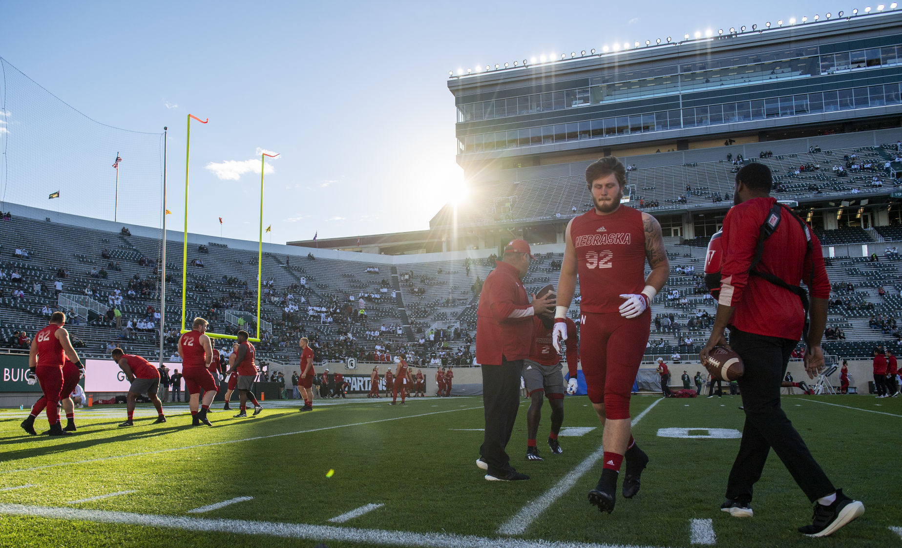 Nebraska vs. Michigan State, 9.25